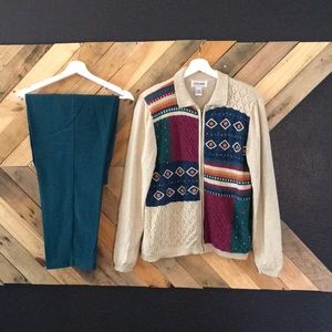 Coordinating 2 piece Alfred Dunner Set